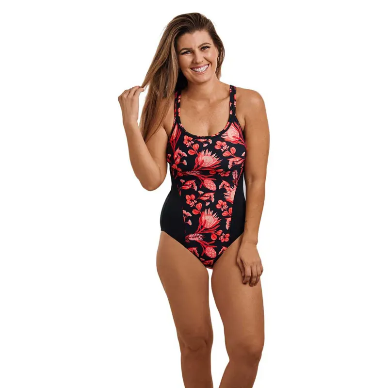 Funkita Women's Locked In Lucy One Piece Swimsuit Acacia Rose